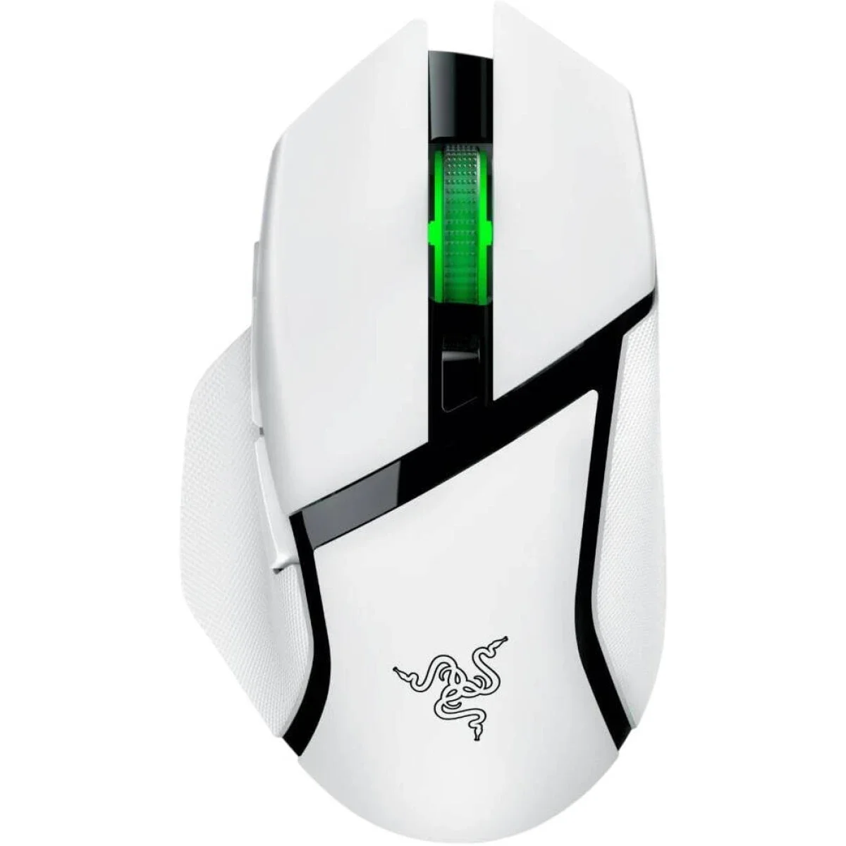 ماوس ألعاب Razer Basilisk V3 X HyperSpeed لاسلكي بمستشعر بصري 18K، أبيض - Thumbnail 4