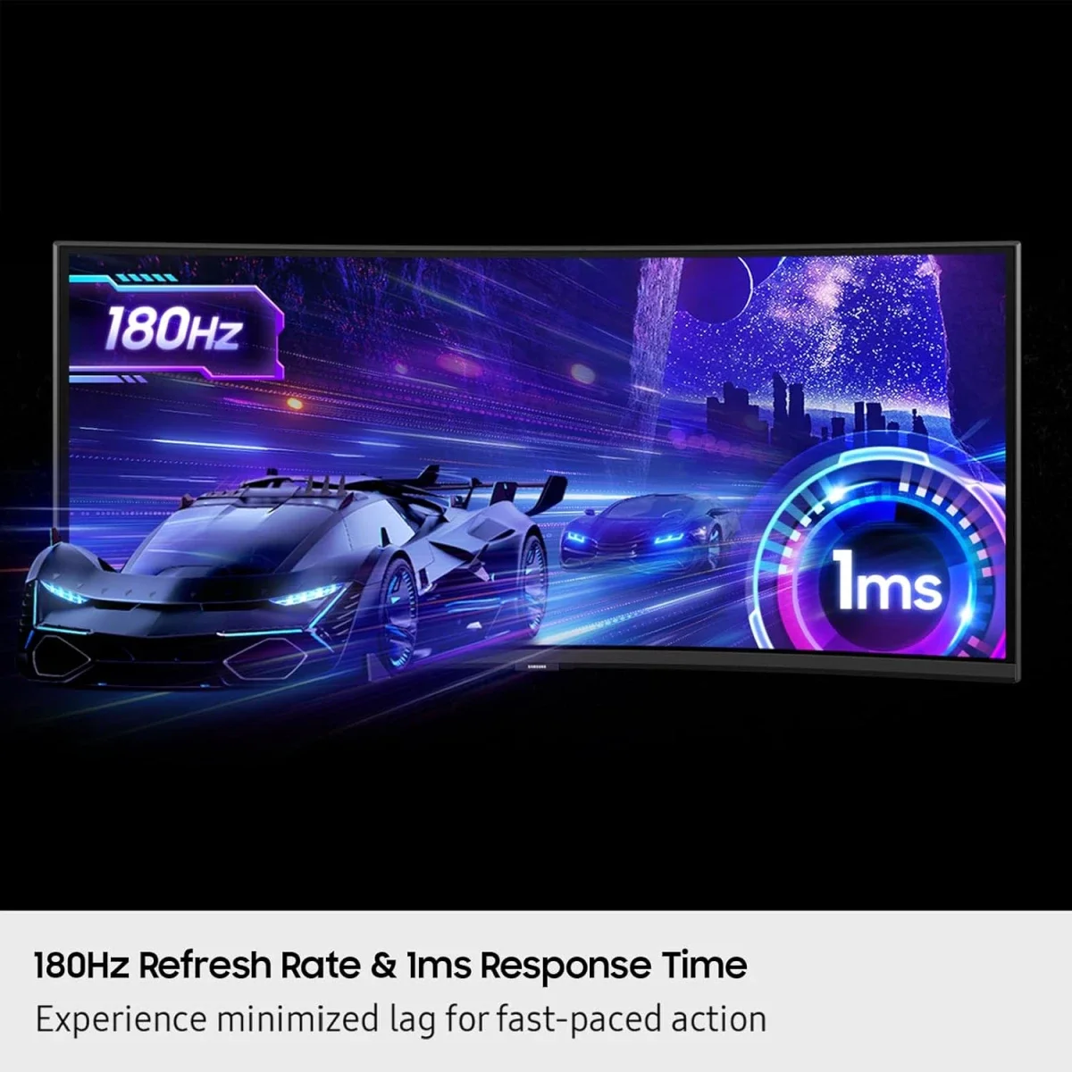 Samsung Odyssey G7 G75F 40-Inch Curved WUHD 180Hz Gaming Monitor - Thumbnail 6
