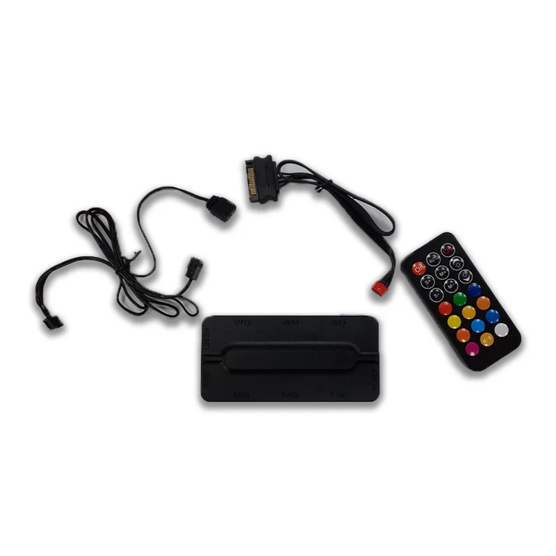 Huntkey ARGB Fan Controller Hub with Remote - Image 8