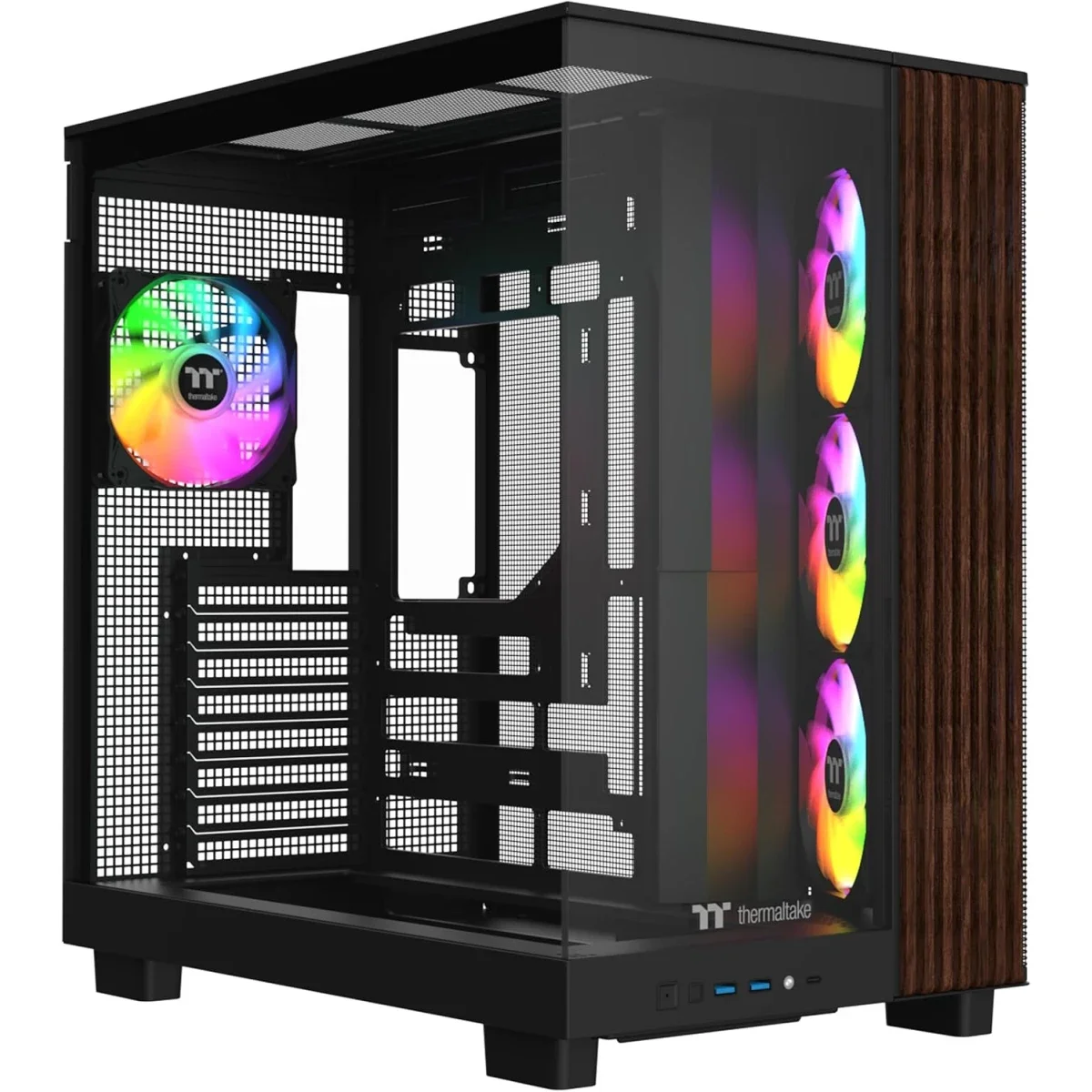 Thermaltake View 380 XL WS ARGB Mid-Tower PC Case Black - Image 2