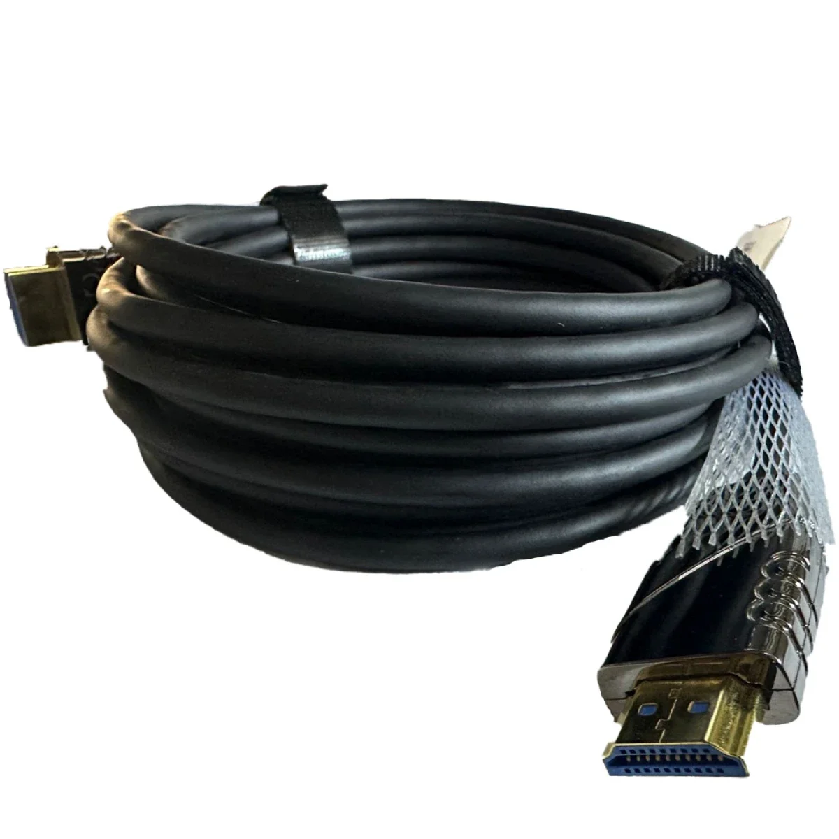 كابل CABEL HDMI ألياف ضوئية 100 متر بدقة 8K 60Hz 7680P برؤوس مطلية بالذهب وIC