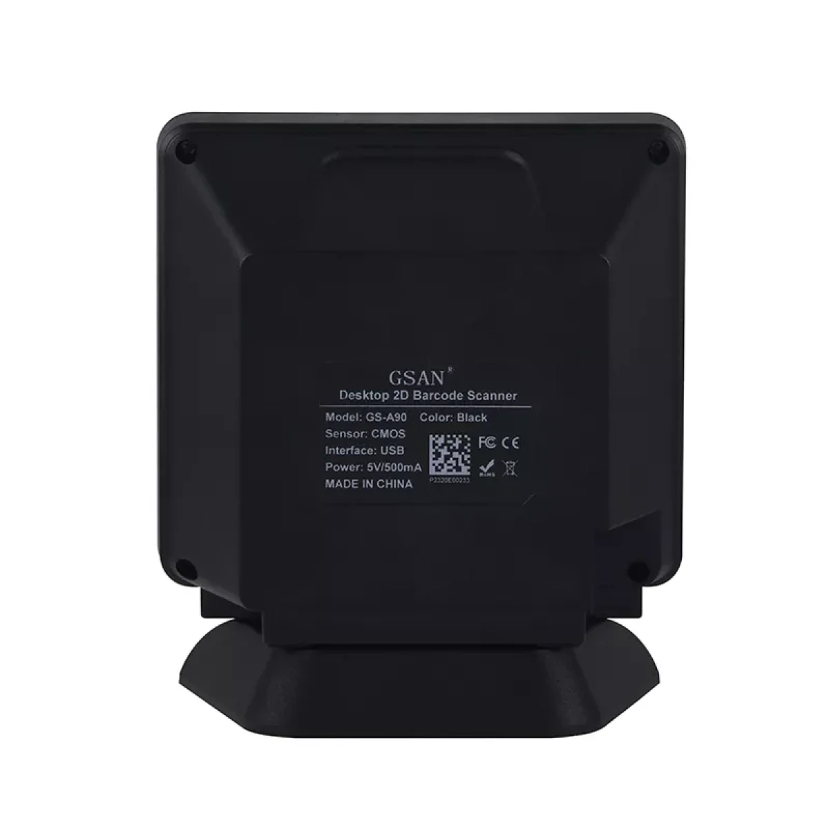 ماسح باركود مكتبي دون استخدام اليدين GSAN GS-A901 يدعم 1D و2D - Image 2