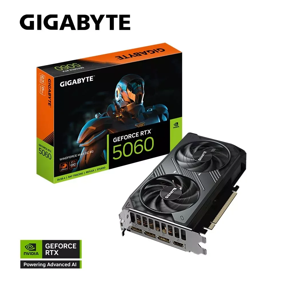 كرت شاشة GIGABYTE GeForce RTX 5060 WINDFORCE Max OC 8GB GDDR7 GV-N5060WF2MAX OC-8GD - Image 5