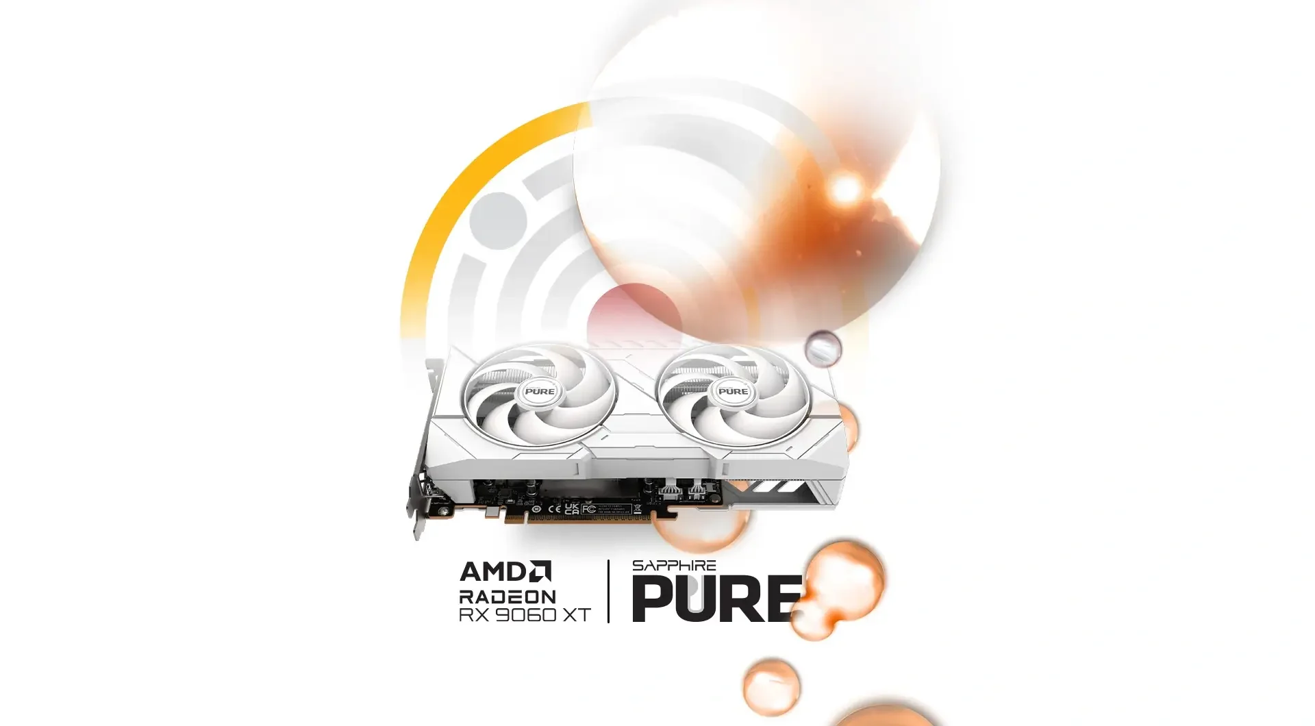 SAPPHIRE PURE Radeon RX 9060 XT 16GB GDDR6 Gaming OC Graphics Card - Image 6