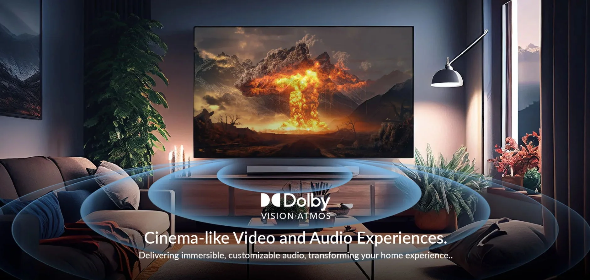 جهاز بث QVWI Q3 Google TV بدقة 4K UHD مع سعة تخزين 32GB وجهاز تحكم صوتي - Thumbnail 12
