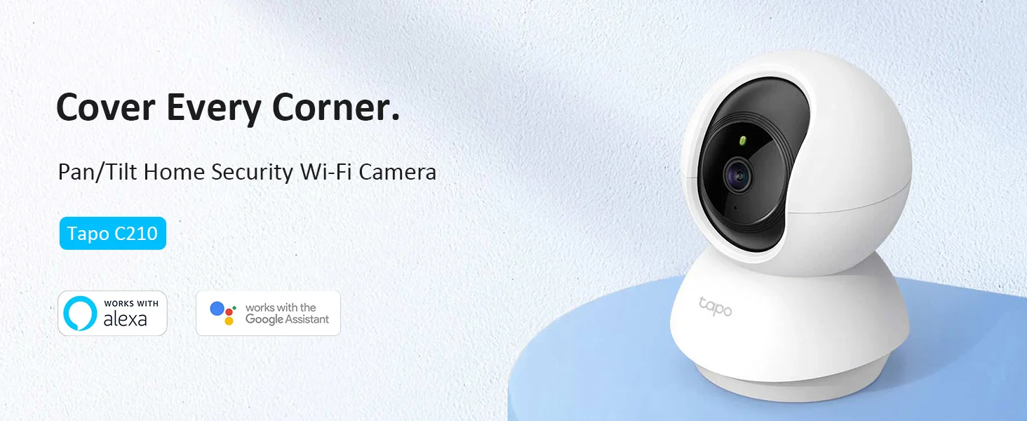 TP-LINK Tapo C210 2K 3MP Pan/Tilt Home Security Wi‑Fi Camera - Thumbnail 4