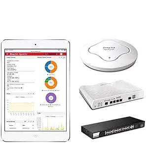 سويتش شبكة DrayTek VigorSwitch P2100 8 منافذ جيجابت PoE+ Layer 2+ مُدار مع منفذي SFP Uplink - Image 12