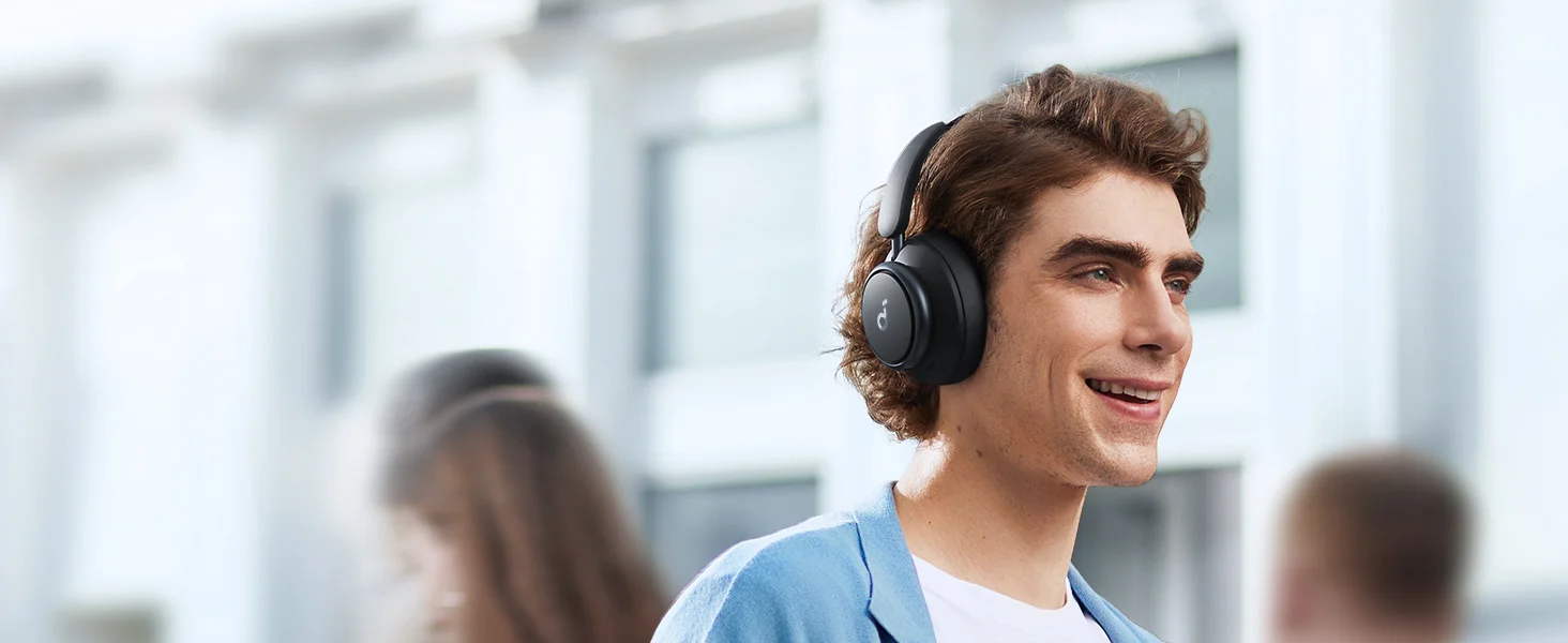 Anker Soundcore Space Q45 Adaptive Noise Cancelling Headphones Black - Thumbnail 12