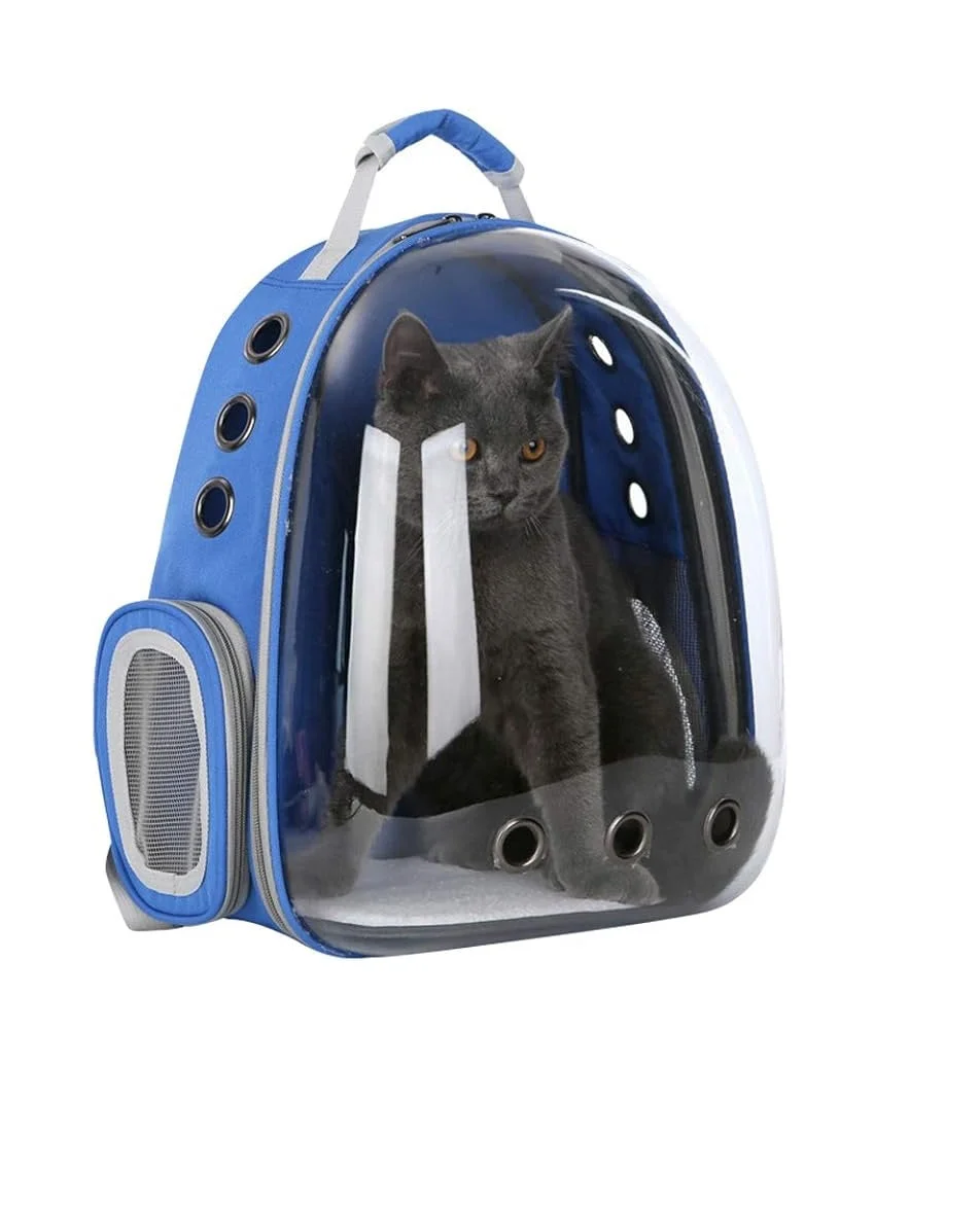 Blue Pet Carrier Bag - Thumbnail 2