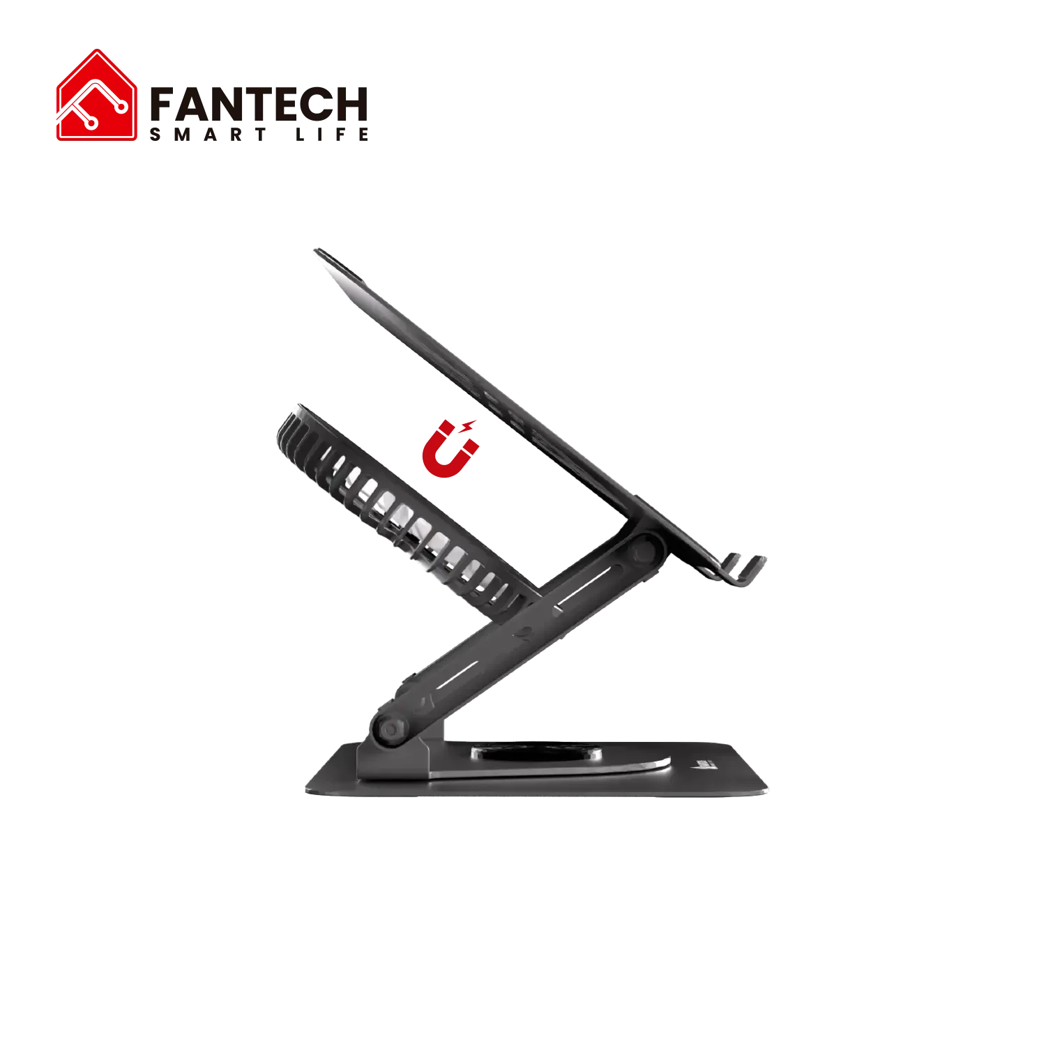 قاعدة تبريد لابتوب Fantech NC30 RGB مغناطيسية مع مروحة 155 مم - Image 5