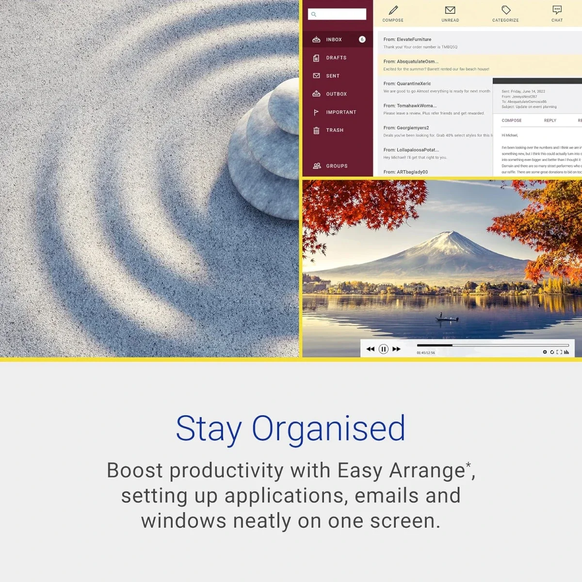 شاشة Dell S2725H 27 إنش IPS فل إتش دي 100 هرتز مع سماعات مزدوجة و2 HDMI باللون الأبيض - Image 6