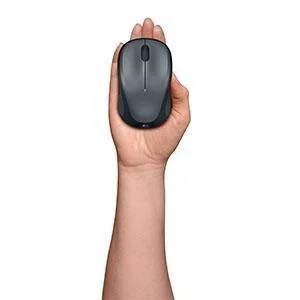 ماوس لاسلكي Logitech M235 مع مستقبل USB Unifying بتردد 2.4GHz ودقة 1000 DPI، رمادي - Thumbnail 7