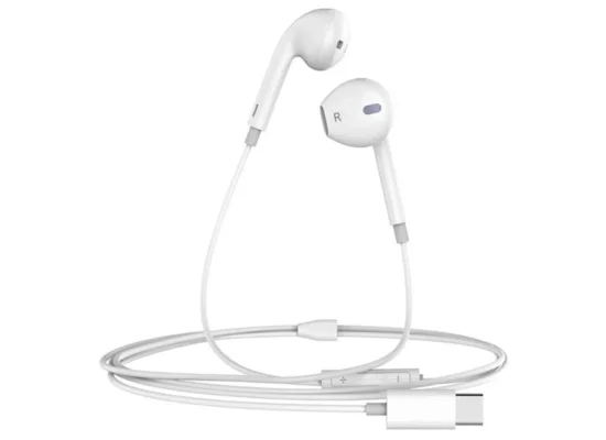 سماعة رأس Mcdodo HP-6070 سلكية USB-C مع مايكروفون - أبيض - Thumbnail 2