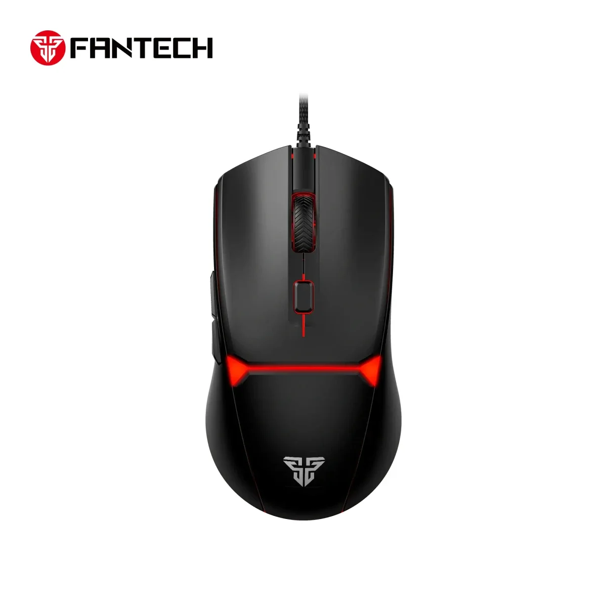 ماوس ألعاب سلكي Fantech Crypto II VX7V2 بدقة 8000 DPI أسود - Image 2