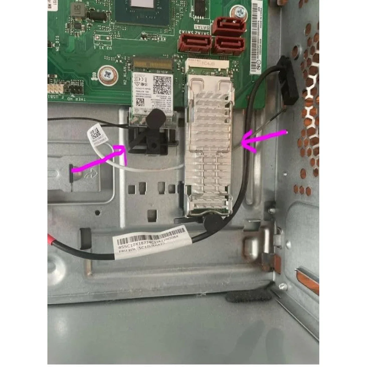 Lenovo ThinkCentre M.2 2280 SSD Kit III with Bracket and Heatsink for M70/M80/M90 & P340 Tower/SFF - Thumbnail 4
