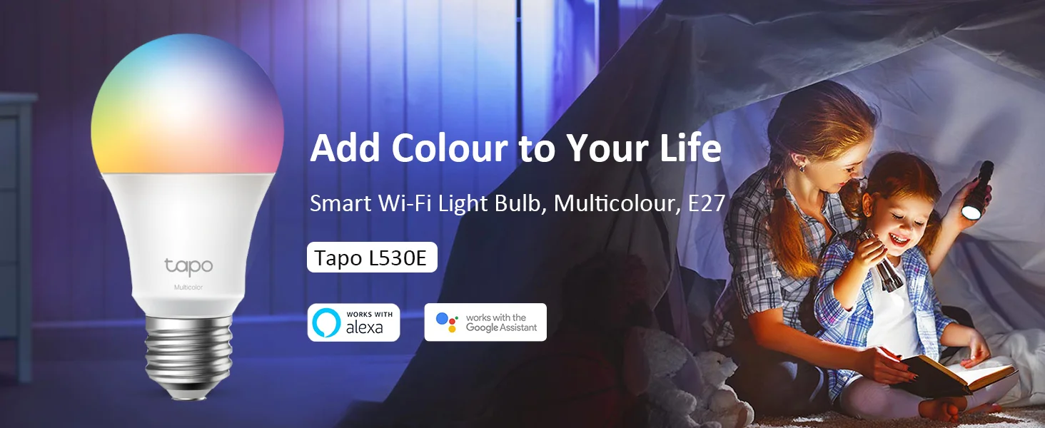 لمبة LED ذكية TP-LINK Tapo L530E متعددة الألوان بتقنية Wi-Fi - Thumbnail 4
