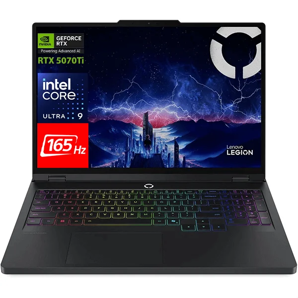 Lenovo Legion Pro 5 16IAX10H AI Gaming Laptop Intel Core Ultra 9 275HX RTX 5070 Ti 16-inch 165Hz OLED