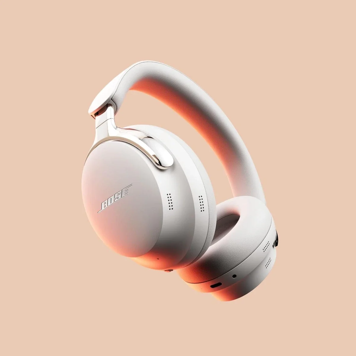 Bose QuietComfort Ultra Headphones (2nd Gen) Wireless Noise Cancelling Headphones - White - Image 7