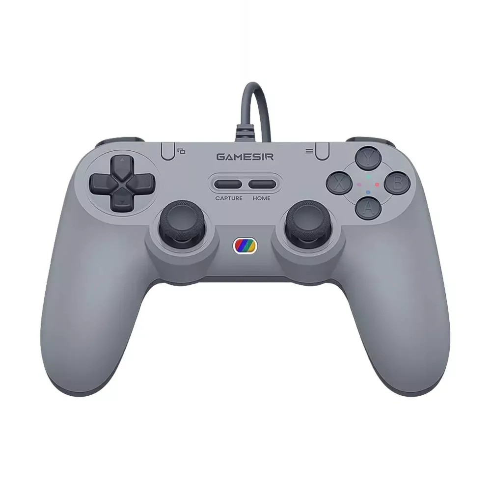 يد تحكم GameSir Tegenaria Lite سلكية بتصميم متماثل - رمادي