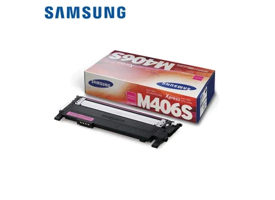 خرطوشة تونر ليزر Samsung CLT-M406S أصلية أرجوانية - Image 2