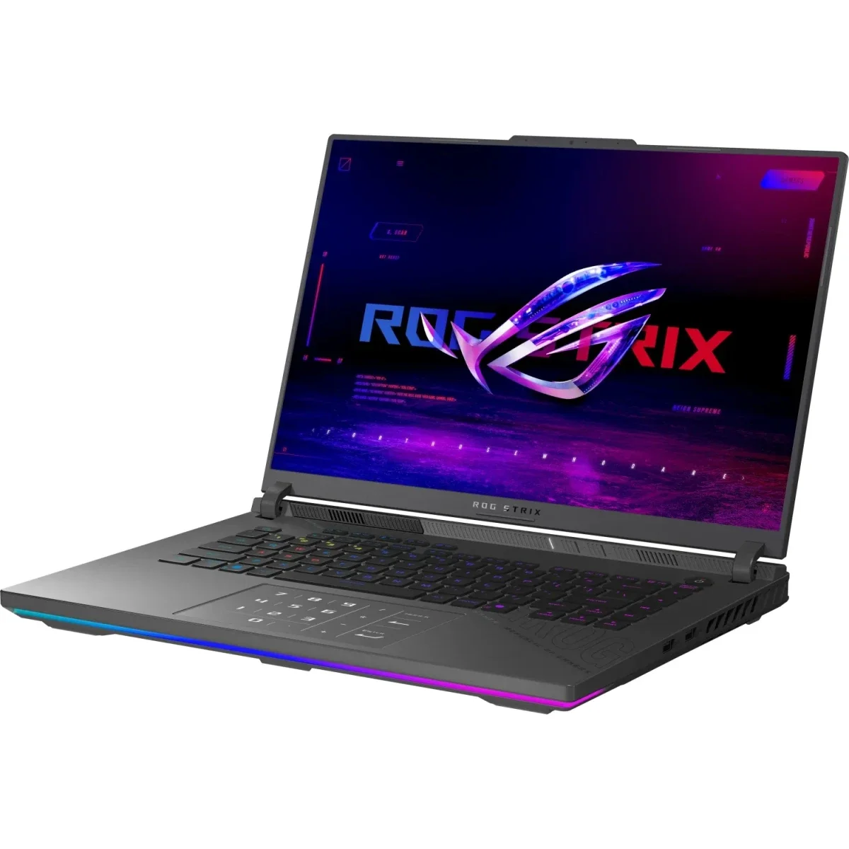 لابتوب ألعاب Asus ROG Strix G16 (2025) G614PH شاشة 16 إنش IPS 165Hz Ryzen 9 8940HX RTX 5050 رام 32GB SSD 1TB لون Eclipse Gray - Image 3