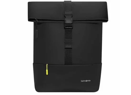حقيبة ظهر لابتوب Samsonite Vercelli مقاومة للماء مقاس 13.3 إلى 14 إنش - أسود