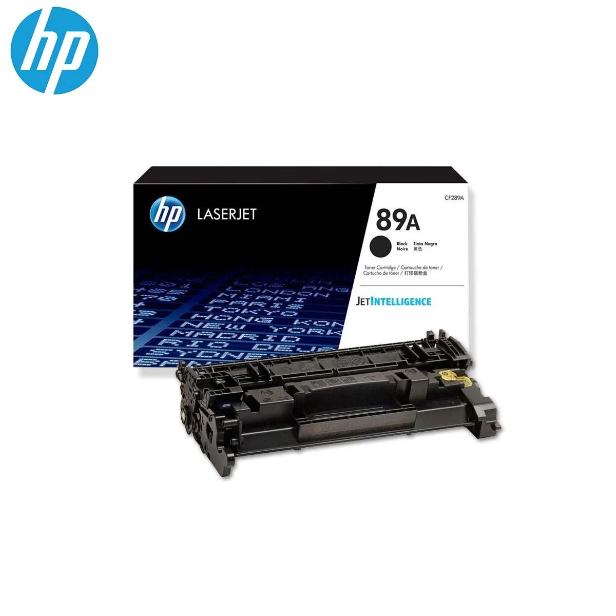 خرطوشة تونر ليزر HP CF289A 89A أصلية باللون الأسود
