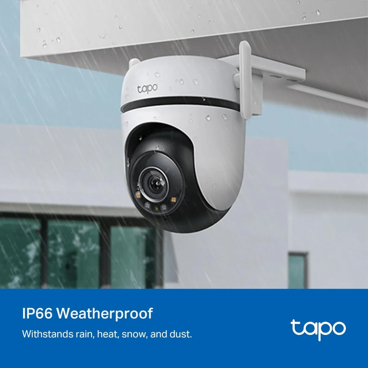 كاميرا مراقبة خارجية متحركة Wi‑Fi TP-LINK Tapo C520WS بدقة 2K+ لون أبيض - Image 11