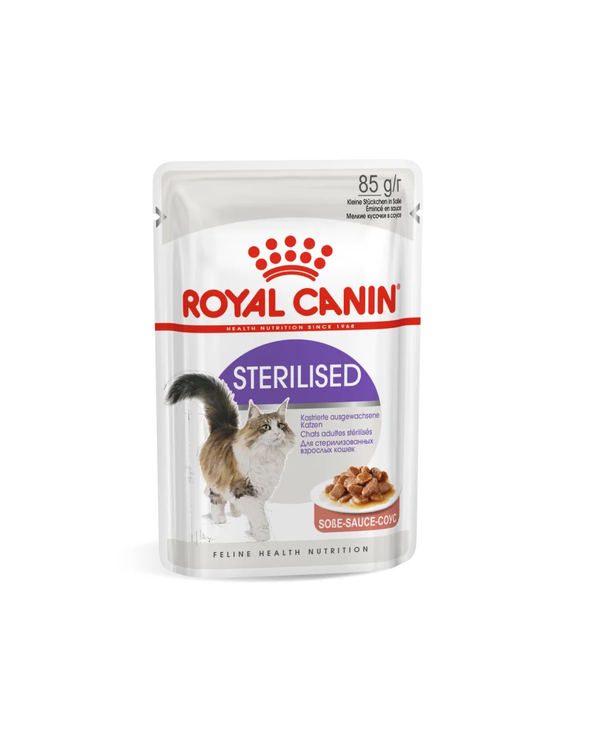 طعام رطب للقطط Royal Canin Sterilised Loaf للقطط المعقمة 85 غ
