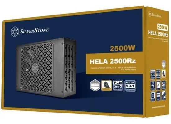 SilverStone HELA 2500Rz 2500W 80 PLUS Platinum Fully Modular ATX 3.1 Power Supply - Image 4