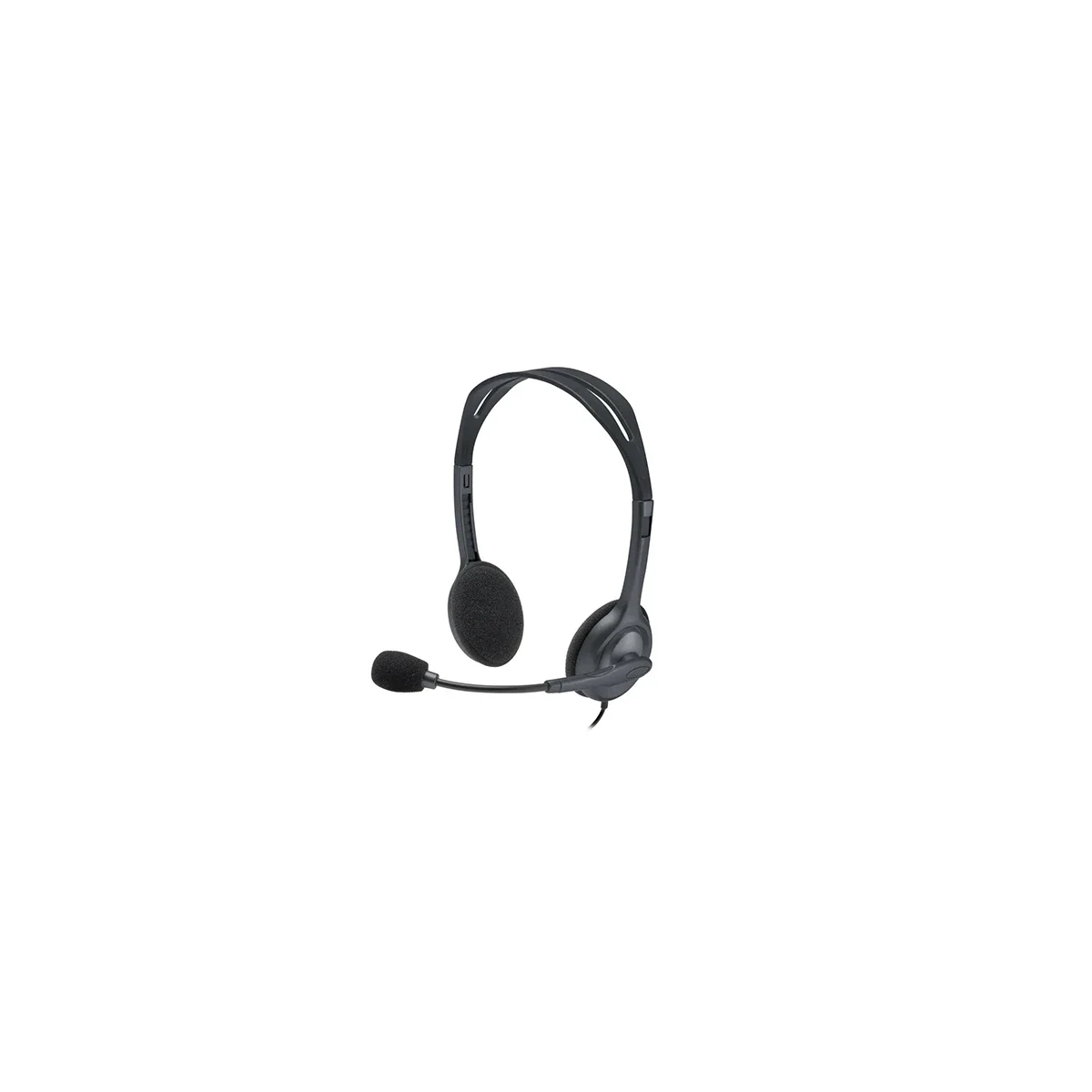 سماعة رأس Logitech H111 ستيريو بمنفذ 3.5 مم