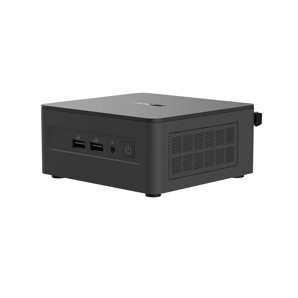 كمبيوتر صغير Asus NUC 12 Pro طقم بهيكل مرتفع، Intel Core i7-1260P، Iris Xe، دعم NVMe Gen4 وSATA 2.5 إنش، RNUC12WSHI700002I