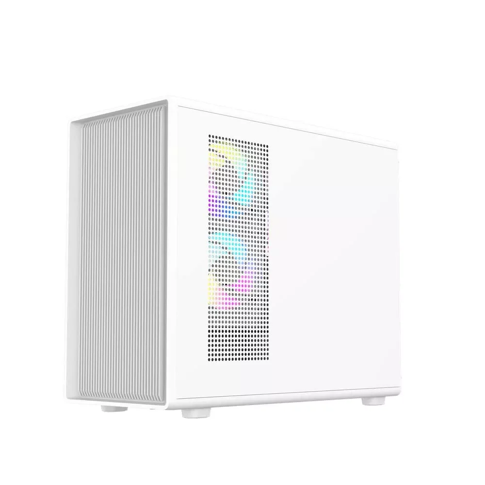 كيس كمبيوتر DarkFlash DB460M Micro-ATX أبيض بدون مراوح - Thumbnail 3
