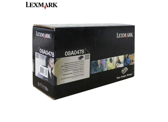 تونر Lexmark E322 أصلي أسود 08A0478 - Image 2
