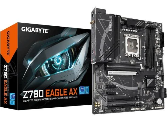 لوحة أم للألعاب GIGABYTE Z790 EAGLE AX بحجم ATX، LGA 1700، DDR5، Wi-Fi 6E - Thumbnail 3