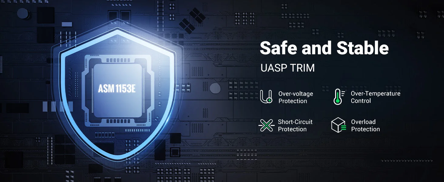 حافظة قرص صلب Ugreen USB 3.0 إلى SATA III مقاس 2.5 إنش - Thumbnail 9
