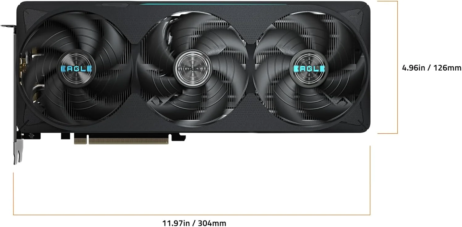 كرت شاشة GIGABYTE GeForce RTX 5070 Ti EAGLE OC SFF 16G بمعمارية NVIDIA Blackwell وتقنية DLSS 4 وإضاءة RGB (GV-N507TEAGLE OC-16GD) - Image 5