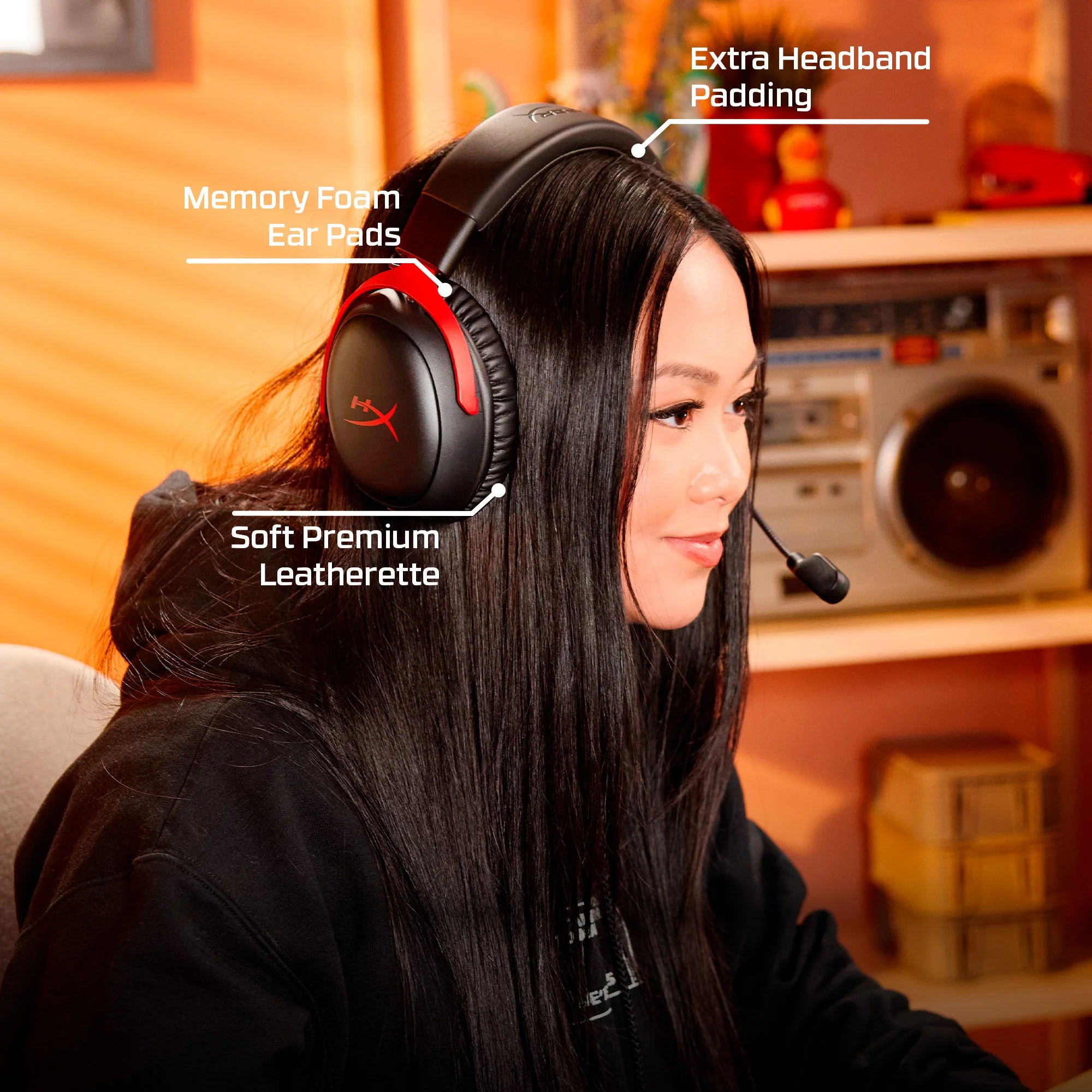 HyperX Cloud III S (2025) Wireless Gaming Headset, White - Thumbnail 16