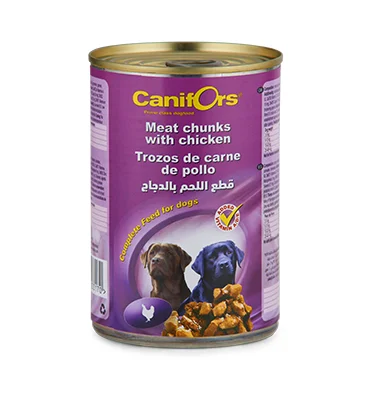 Canifors Meat Chunks with Chicken 1250 g
