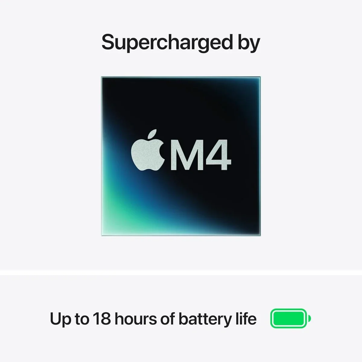 لابتوب Apple MacBook Air 13.6 إنش (2024) M3 رام 24GB سعة 512GB SSD لون Silver - Image 2