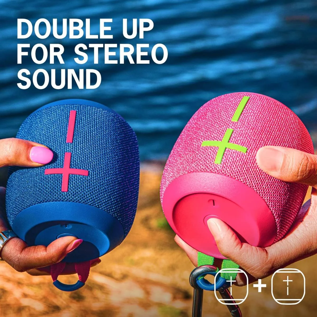 سماعة بلوتوث محمولة Ultimate Ears WONDERBOOM 3 بصوت 360 درجة ومقاومة IP67 ومدى 131 قدم - أزرق Performance - Image 8