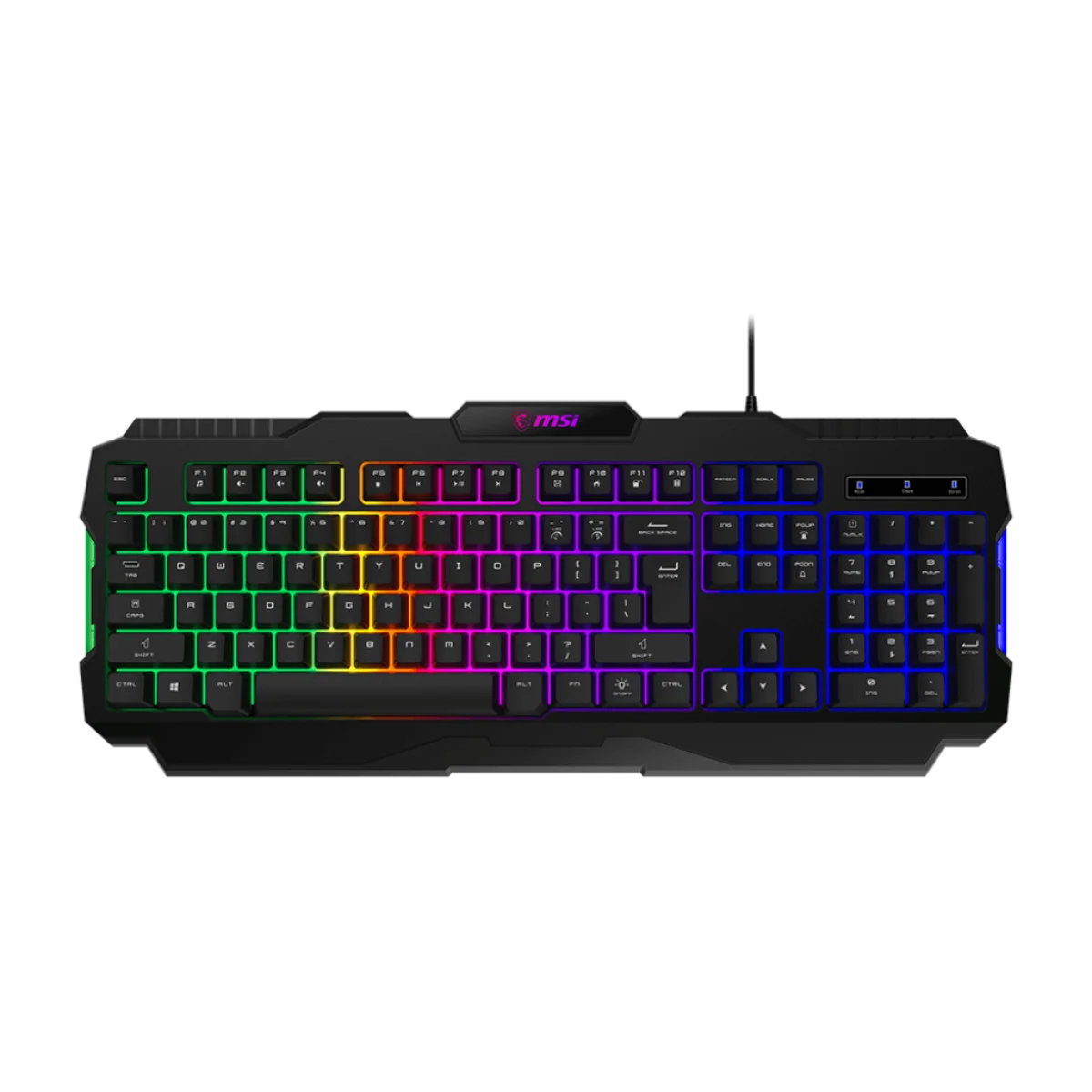 MSI Forge GK100 RGB Gaming Keyboard with 19-Key Anti-Ghosting - Image 6