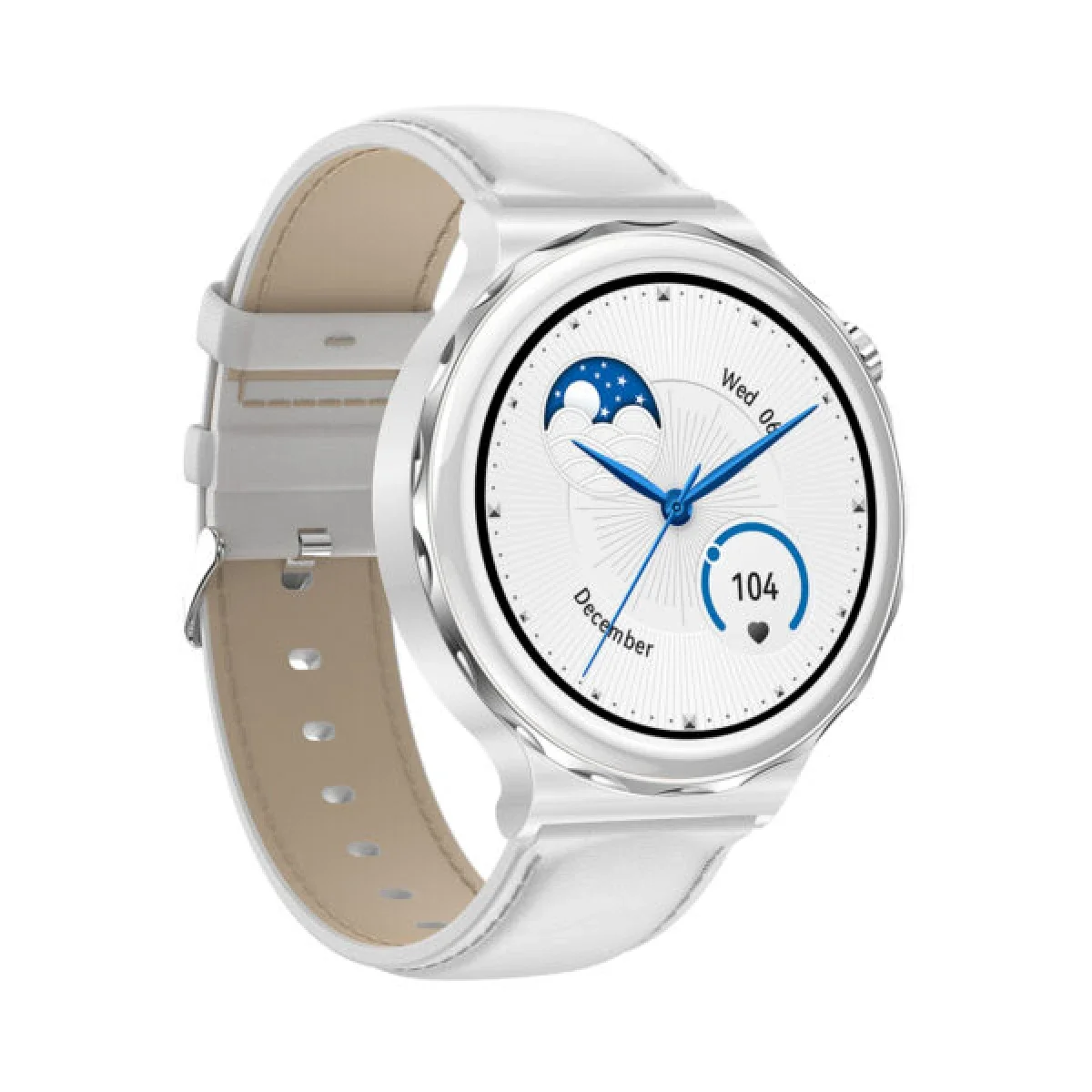 ساعة ذكية VIKUSHA Vogue2 بشاشة IPS دائرية 1.32 إنش ومكالمات Bluetooth - Thumbnail 4