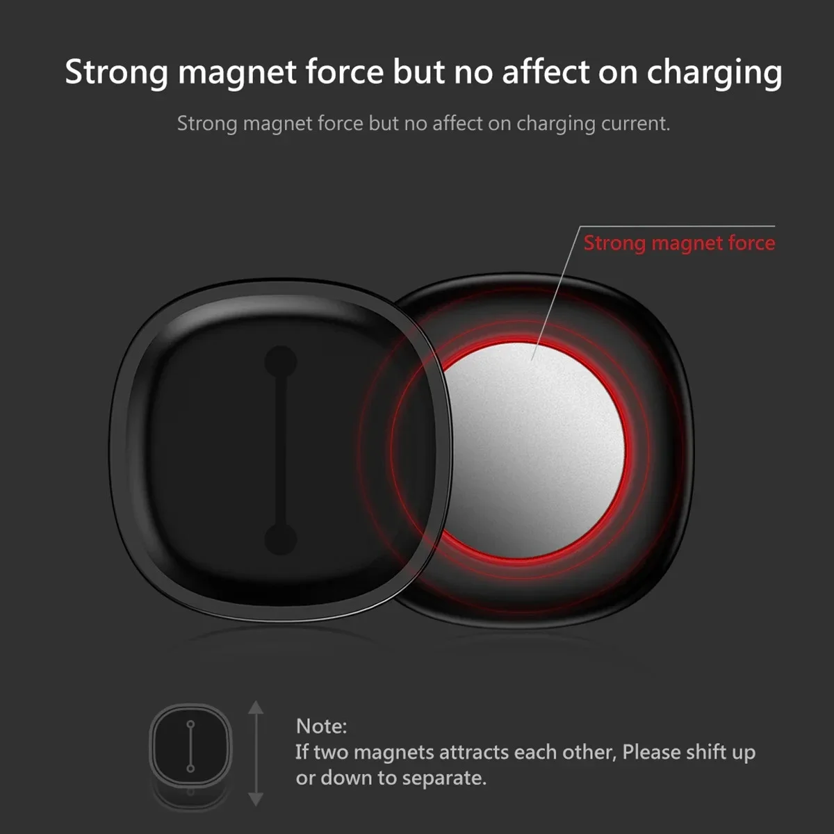 Baseus Peas Magnetic Cable Organizer - Black - Thumbnail 5