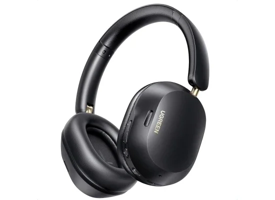 سماعات رأس Ugreen HiTune Max5c فوق الأذن بتقنية Bluetooth 5.4 وعزل ضوضاء تكيفي وبطارية 75 ساعة - أسود - Image 8