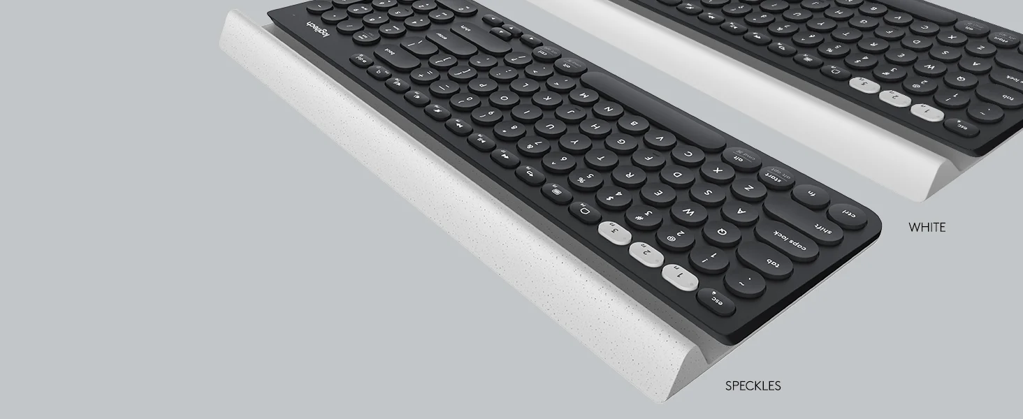 لوحة مفاتيح Logitech K780 لاسلكية متعددة الأجهزة لنظامي Windows وMac - Thumbnail 5