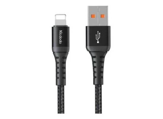 Mcdodo USB-A to Lightning Data & Charging Cable 18W 1m Black - Thumbnail 6