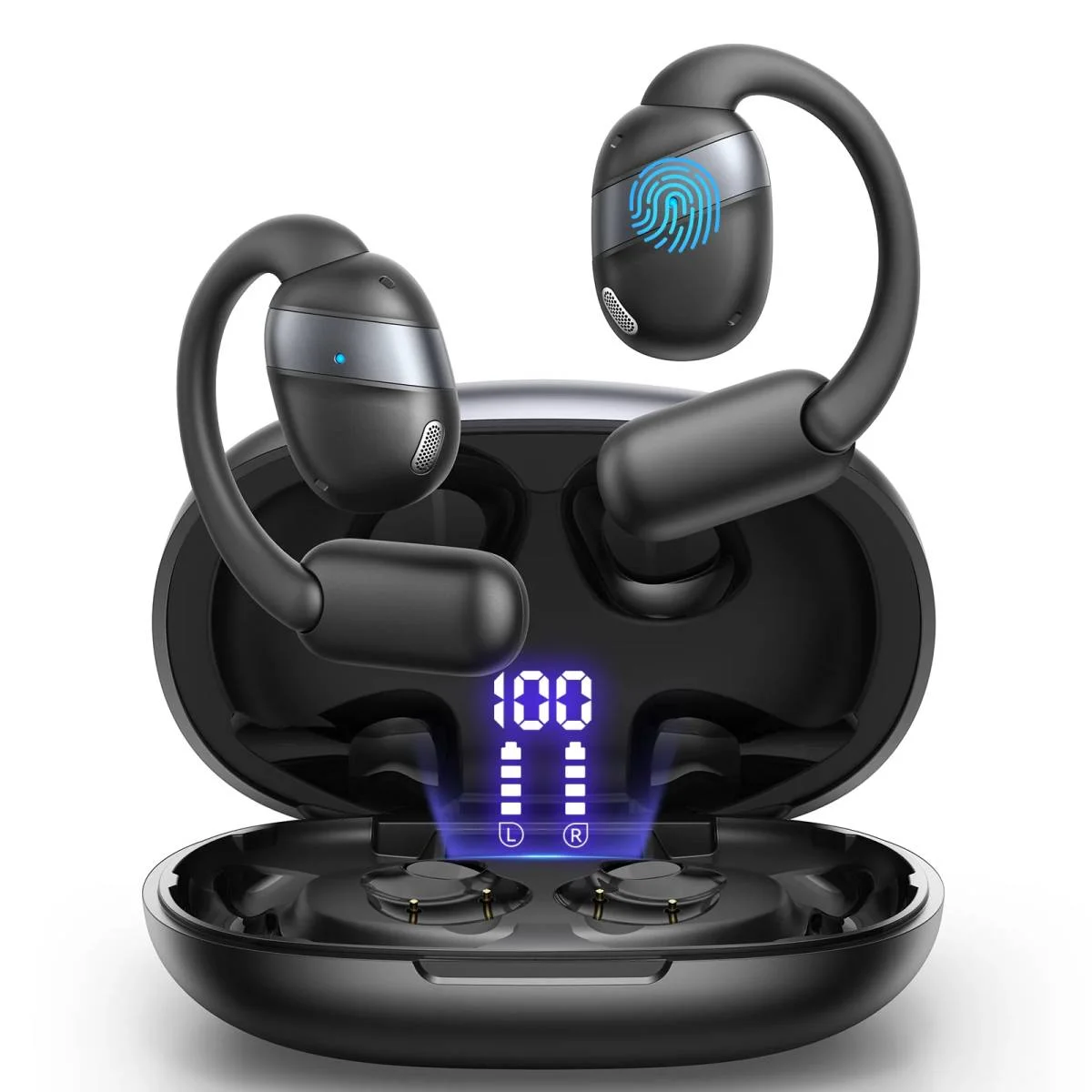 JOYROOM JR-OE4 Openfree Open-Ear True Wireless Earbuds, BT 5.4, IPX4 - Thumbnail 3