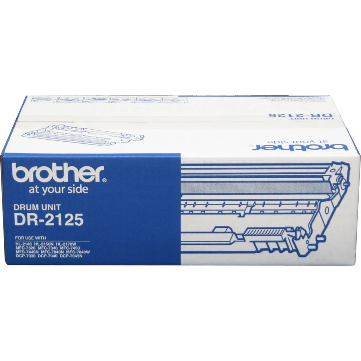 وحدة درام BROTHER DR-2125 أصلية باللون الأسود