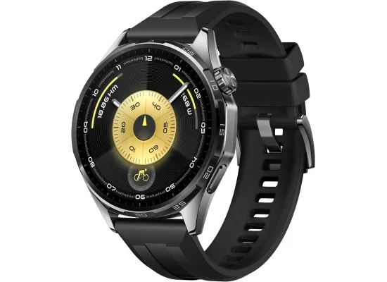 ساعة ذكية HUAWEI WATCH GT 6 GPS مقاس 46 مم بشاشة AMOLED 1.47 إنش، أسود - Image 8